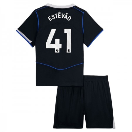Chelsea Estevao 41 Fodboldtrøjer Børn Tredje 2025-26 Kort ærmer